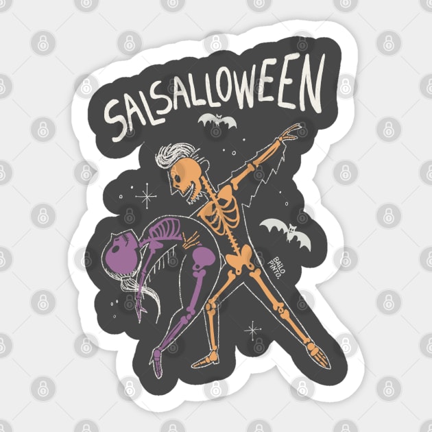 Salsaloween - Dancing salsa in Halloween! Sticker by bailopinto